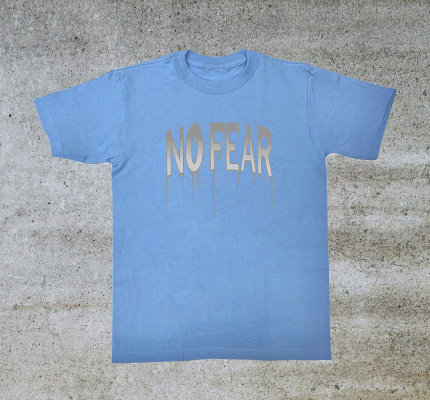 "SKY BLUE" NO FEAR DRIP TEE